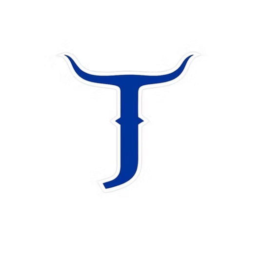 Sticker J azul