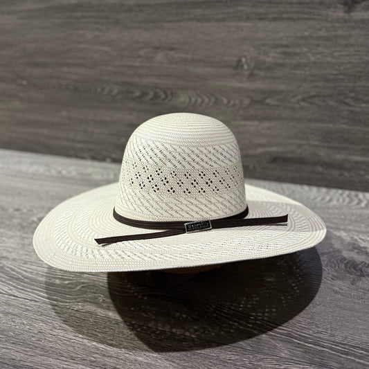 Sombrero Open Bicolor Trenzado Fino